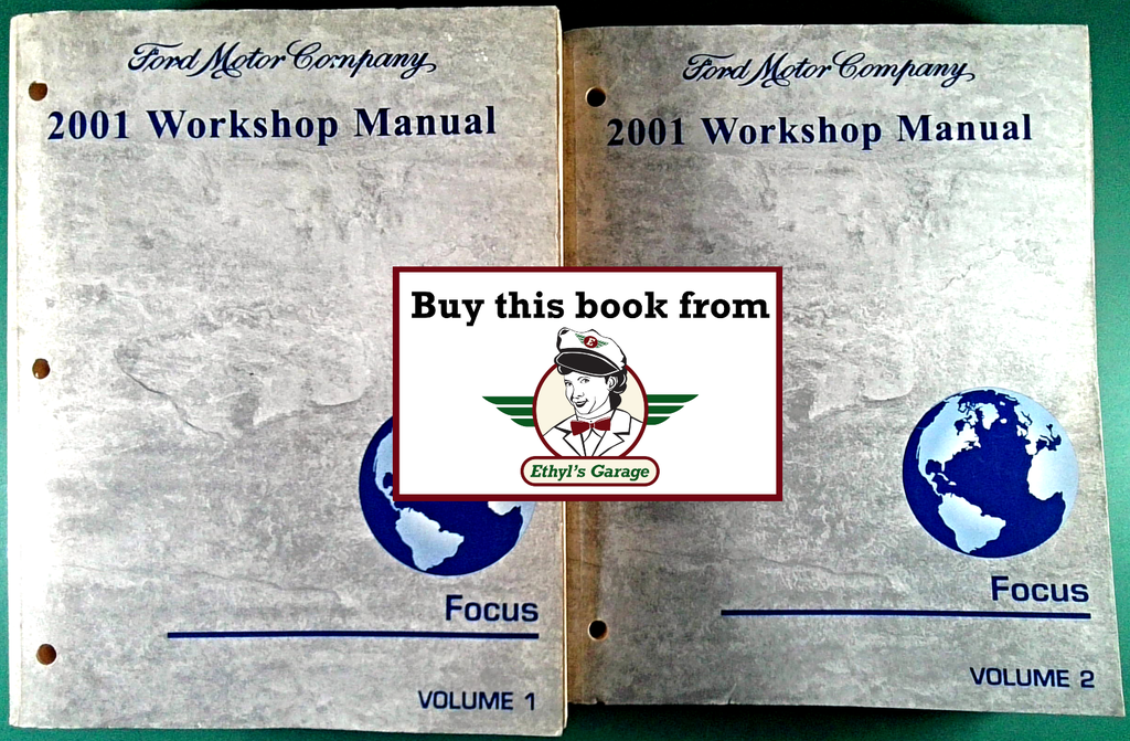 2001 Ford Focus Factory Workshop Service Manual Set