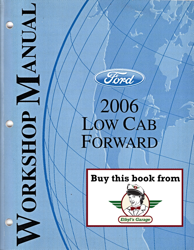 2006 Ford Low Cab Forward Factory Workshop Service Manual