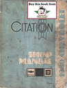 1980 Chevrolet Citation Factory Shop Repair Service Manual