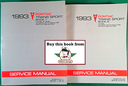 1993 Pontiac Trans Sport Factory Shop Repair Service Manual Set