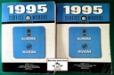 1995 Oldsmobile Aurora, Buick Riviera G Platform Factory OEM Shop Service Repair Manual 2 Vol Set