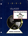 1999 Ford Mercury Villager Factory Electrical Wiring Diagrams Manual