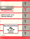 1991 Pontiac Grand Am Factory Shop Repair Service Manual