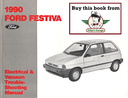 1990 Ford Festiva Factory Electrical & Vacuum Troubleshooting Wiring Diagrams Manual EVTM