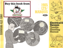 1985 Ford LTD, Mercury Marquis Factory Electrical & Vacuum Troubleshooting Wiring Diagrams Manual EVTM