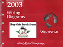 2003 Ford Windstar Factory Electrical Wiring Diagrams Manual