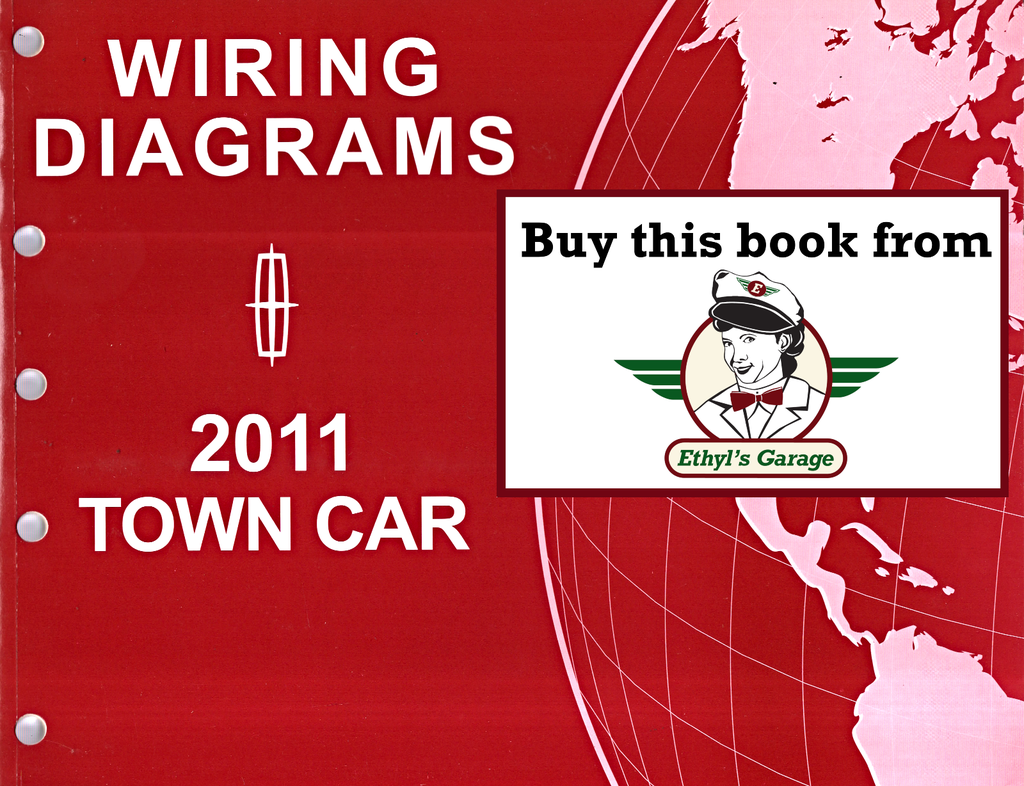 2011 Ford Lincoln Town Car Factory Electrical Wiring Diagrams Manual