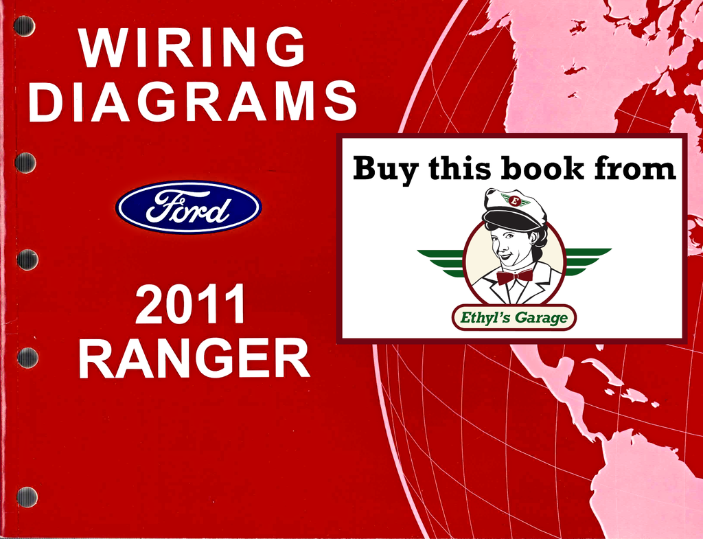 2011 Ford Ranger Factory Electrical Wiring Diagrams Manual