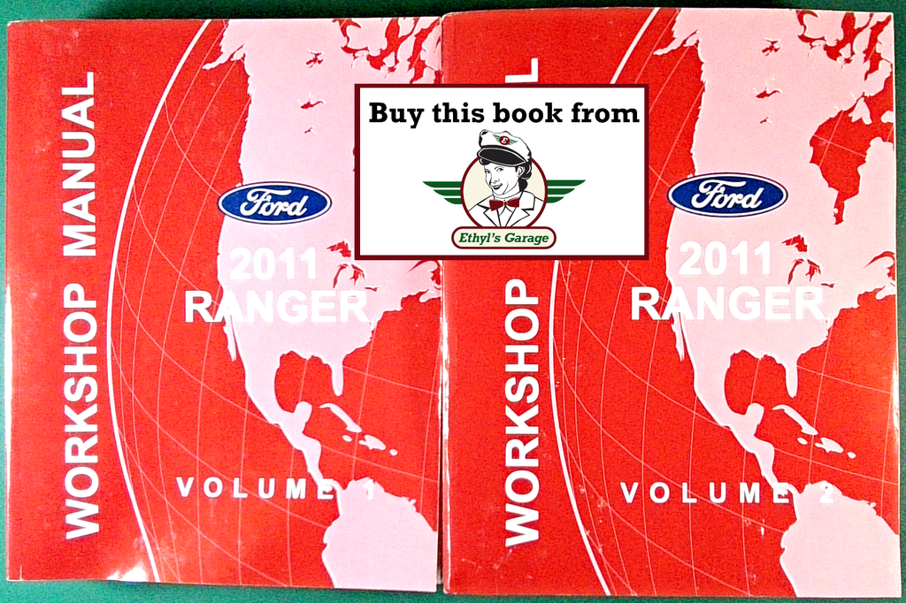2011 Ford Ranger Factory Workshop Service Manual Set