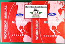 2011 Ford Mustang Factory Workshop Service Manual Set