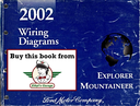 2002 Ford Explorer, Mercury Mountaineer Factory Electrical Wiring Diagrams Manual