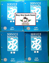2000 Chevrolet/GMC G-Van, Chevrolet Express, GMC Savana Factory Shop Repair Service Manual Set