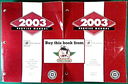 2003 Buick Park Avenue Factory Shop Repair Service Manual 2 Vol. Set