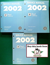 2002 Buick Regal, Century Factory Shop Repair Service Manual 3 Vol. Set