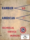 1963 AMC Rambler American Shop Repair Technical Service Manual