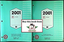 2001 Buick LeSabre Factory Shop Repair Service Manual 2 Vol. Set