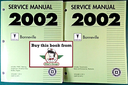 2002 Pontiac Bonneville Factory Shop Repair Service Manual 2 Vol. Set