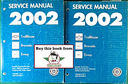 2002 Chevrolet Trailblazer, GMC Envoy, Oldsmobile Bravada STNS Factory Shop Repair Service Manual 2 Vol. Set