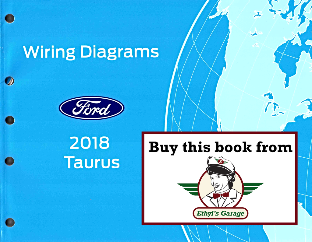 2018 Ford Taurus Factory Electrical Wiring Diagrams Manual