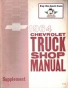 1964 Chevrolet C/K Truck & P Van Factory Repair Shop Service Manual Supplement