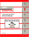 1991 Pontiac Trans Sport Factory Shop Repair Service Manual