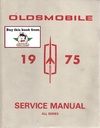 1975 Oldsmobile Factory OEM Shop Chassis Service Manual—Cutlass, Toronado, Starfire, Delta 88, Ninety-Eight, Omega, Vista Cruiser, Custom Cruiser