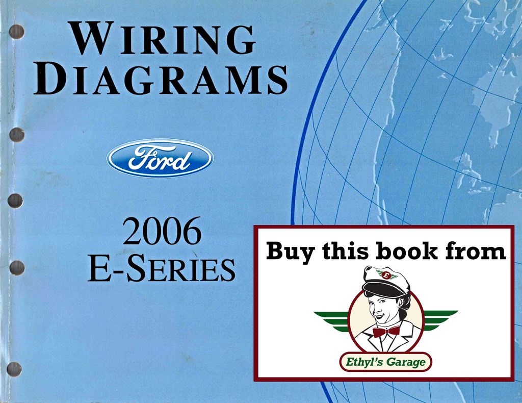 2006 Ford E-Series Factory Electrical Wiring Diagrams Manual
