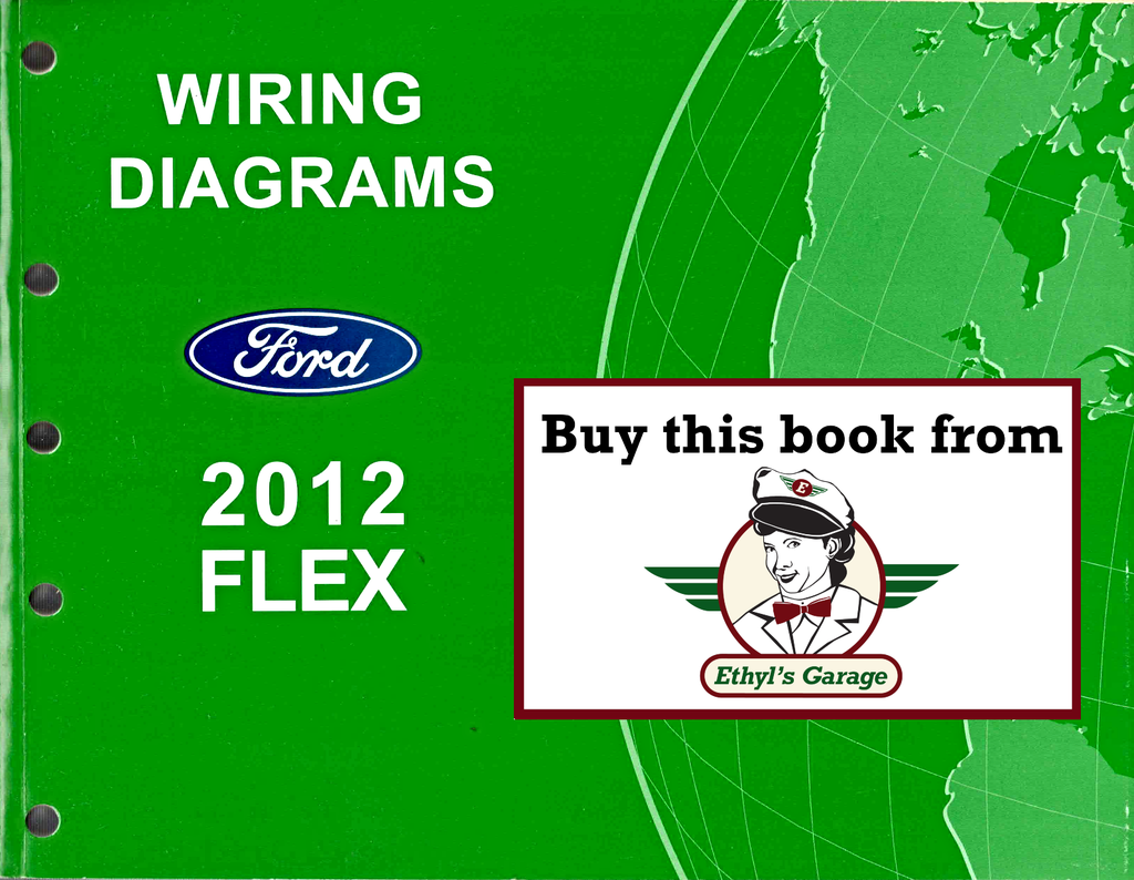 2012 Ford Flex Factory Electrical Wiring Diagrams Manual