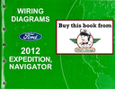 2012 Ford Expedition, Lincoln Navigator Factory Electrical Wiring Diagrams Manual