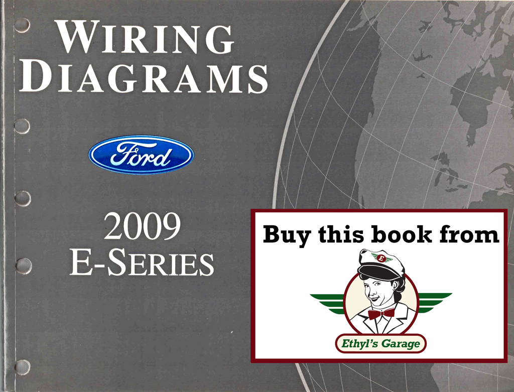 2009 Ford E-Series Factory Electrical Wiring Diagrams Manual