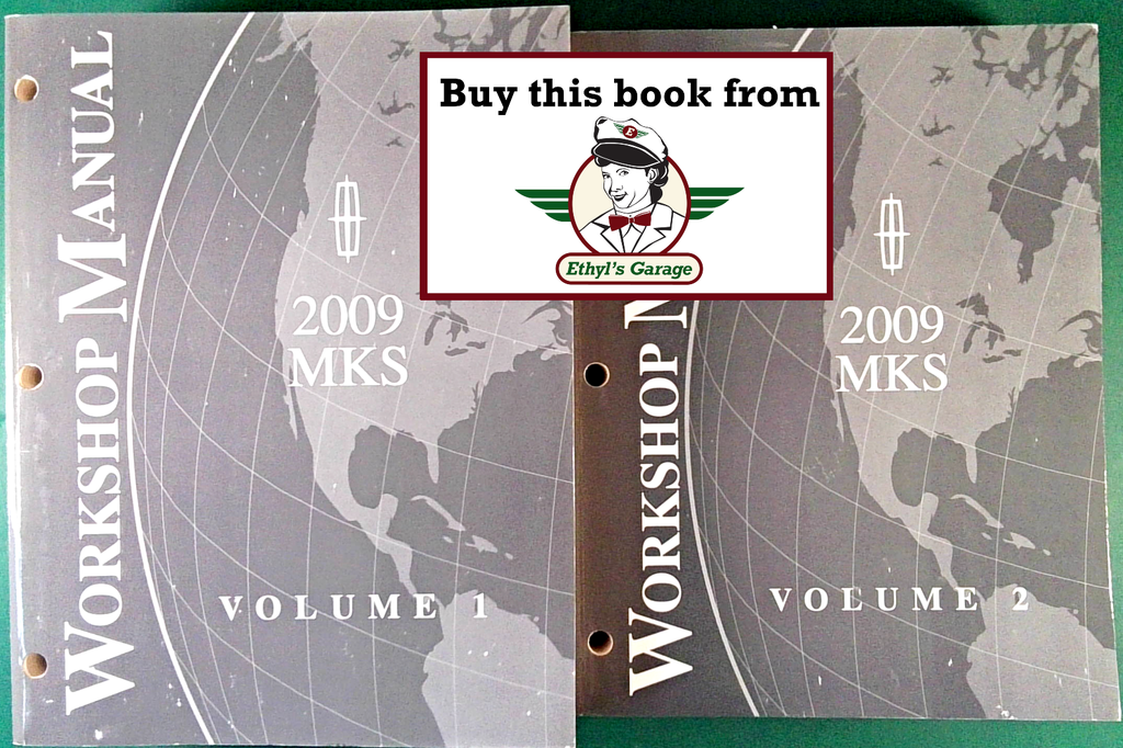 2009 Ford Lincoln MKS Factory Workshop Service Manual Set