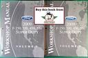 2009 Ford F-250, F-350, F-450, F-550 Super Duty Factory Workshop Service Manual Set