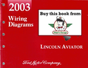 2003 Ford Lincoln Aviator Factory Electrical Wiring Diagrams Manual