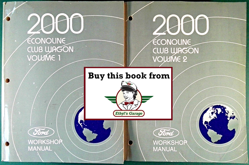 2000 Ford Econoline, Club Wagon Factory Workshop Service Manual Set