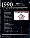1990 Ford Festiva Factory Shop Service Manual