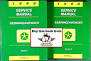 1998 Chrysler Sebring, Dodge Avenger Factory Shop Repair Service & Electrical Manual Set