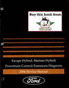 2006 Ford Escape Hybrid, Mercury Mariner Hybrid Factory Powertrain Control/Emissions Diagnosis Service Manual
