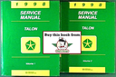 1998 Eagle Talon Factory Shop Repair Service & Electrical Manual Set