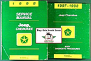 1998 Jeep Cherokee XJ Factory Shop Repair Service and Diagnostic Manuals Set