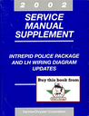 2002 Dodge Intrepid Police Package and LH Wiring Diagram Updates Factory Service Manual Supplement
