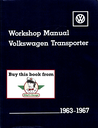 1963-1967 Volkswagen Transporter Type 2 Official Shop Service Repair Manual, VW Bus