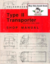 1950-1962 Volkswagen Transporter Type 2 Official Shop Service Repair Manual, VW Bus