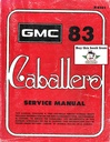 1983 GMC Caballero & Chevrolet El Camino Repair Shop Service Manual & Wiring Diagrams