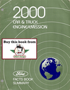 2000 Ford Car & Truck Factory Engine/Emissions Facts Book Summary