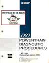 1989 Dodge/Plymouth Colt Wagon/Colt Vista 1.8L/2.0L MMC Powertrain Diagnostic Procedures Factory Service Manual 