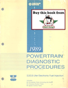1989 Chrysler/Dodge/Plymouth 2.2L/2.5L E.F.I. Powertrain Diagnostic Procedures Factory Service Manual