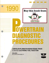 1990 Chrysler/Dodge/Plymouth 2.2L/2.5L E.F.I. Powertrain Diagnostic Procedures Factory Service Manual