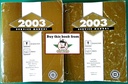 2003 Pontiac Grand Am, Oldsmobile Alero Factory Shop Repair Service Manual 2 Vol. Set