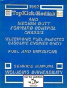 1992 GMC/Chevrolet TopKick/Kodiak C6H C7H P6 Medium Truck Fuel & Emissions Service Manual