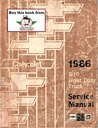 1986 Chevrolet S-10 Pickup & Blazer S/T Truck Factory Shop Repair Service Manual